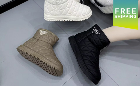 $46 for Women’s Fleece-Lined Winter Boots (a $79.99 Value)