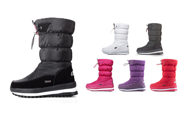 Image of $67 for Women’s Winter Plush Waterproof Snow Boots (an $89.99 Value)