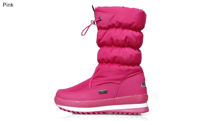 Image of $67 for Women’s Winter Plush Waterproof Snow Boots (an $89.99 Value)