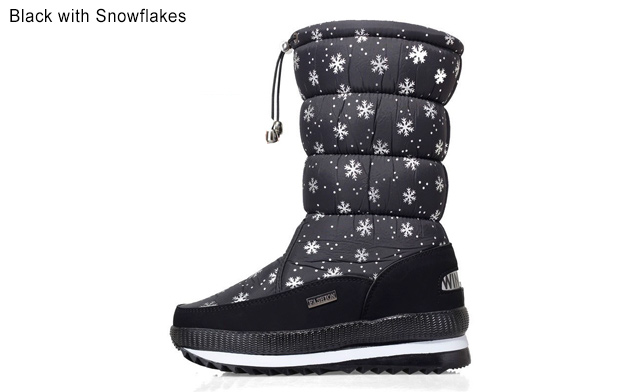 Image of $67 for Women’s Winter Plush Waterproof Snow Boots (an $89.99 Value)