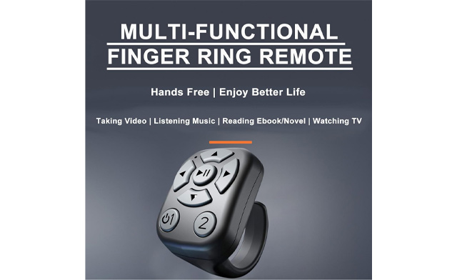 Image of $28 for a 2-Pack Auto Clicker Remote Control Ring (a $34.99 Value)