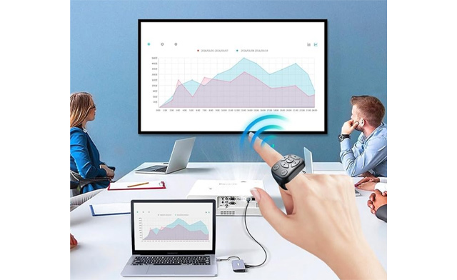 Image of $28 for a 2-Pack Auto Clicker Remote Control Ring (a $34.99 Value)