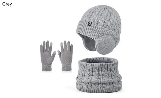 Image of $26 for a 3-Piece Kids Winter Hat, Scarf & Gloves Set (a $39.99 Value)