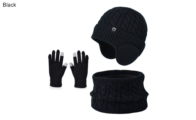Image of $26 for a 3-Piece Kids Winter Hat, Scarf & Gloves Set (a $39.99 Value)