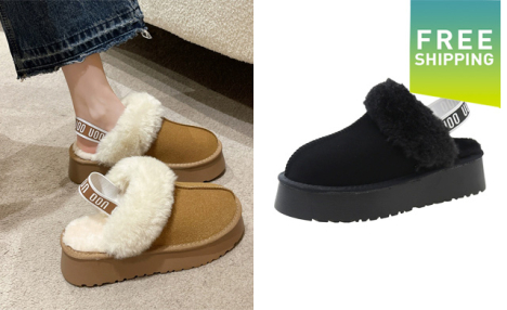 $44 for Women's Suede Fur Ankle Boots (a $59.99 Value)