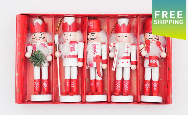 Image of $33 for a Nutcracker Miniature Ornament Set (a $49.99 Value)