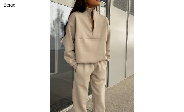 Image of $48 for Women's Casual Tracksuit Set with Elastic Waist Pants (a $68.99 Value)