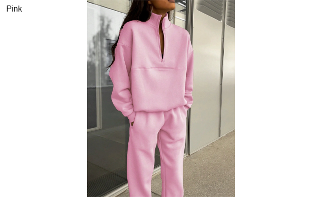 Image of $48 for Women's Casual Tracksuit Set with Elastic Waist Pants (a $68.99 Value)
