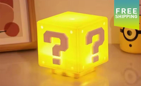 $27 for a Question Mark Block LED Night Light (a $52.99 Value)