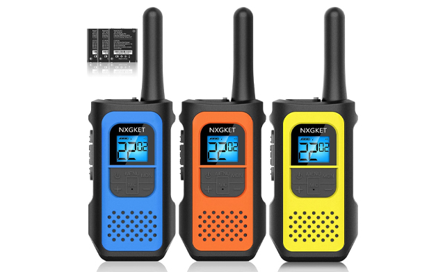 Image of $19 for a 3-Pack Rechargeable Walkie Talkies (a $59.99 Value)