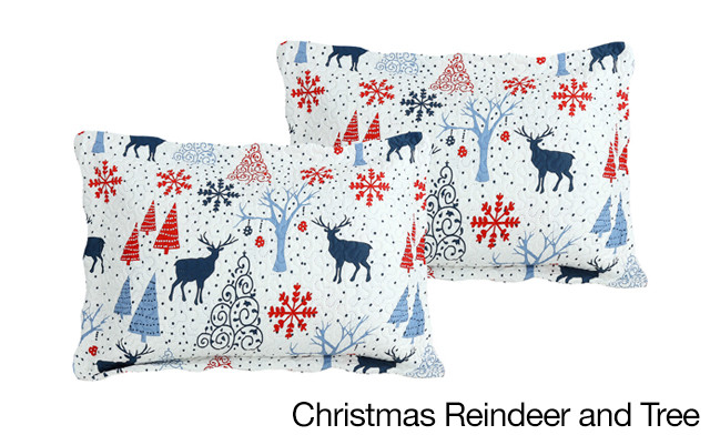 Image of Up to 69% off Pinsonic 3-Piece Quilt Sets Featuring 7 Unique Christmas Designs