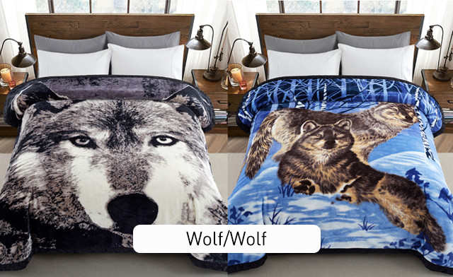 Image of $42.95 for a Reversible Faux Mink Animal Blanket (a $72.99 Value)