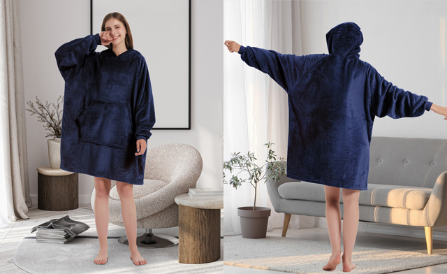 Image of $21.95 for an Adult Hooded Blanket (a $69 Value)