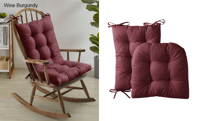 Image of $29 for a 2-Piece Rocking Chair Cushion Set (a $49.99 Value)