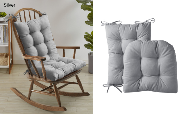 Image of $29 for a 2-Piece Rocking Chair Cushion Set (a $49.99 Value)