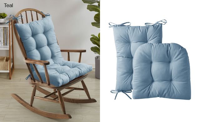 Image of $29 for a 2-Piece Rocking Chair Cushion Set (a $49.99 Value)