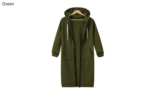 Image of $29.99 for a Women's Loose Hooded Autumn/Winter Jacket (a $99.99 Value)