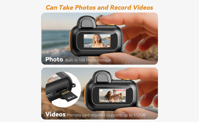 Image of $49 for a Mini Keychain FHD Camera with 64GB SD Card (a $79.99 Value)