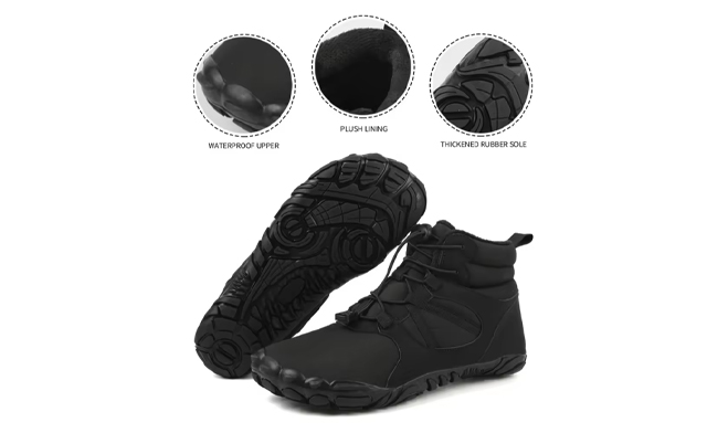 Image of $51 for Waterproof Winter Ankle Boots with Non-Slip Soles (an $89.99 Value)