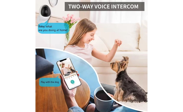 Image of $44 for a 1080P Wi-Fi Indoor Security Camera with Motion Detection (a $74.99 Value)