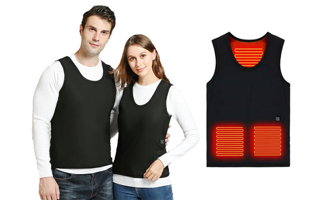 Image of $42.99 for a Unisex 5-Zone Heated Winter Vest (a $69.99 Value)