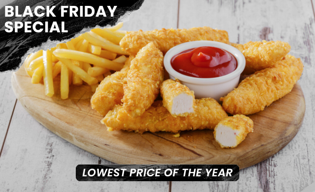 Image of BLOWOUT! $19.99 for 2 kg of Crispy Breaded Chicken Breast Pub Style Strips (a $45 Value)