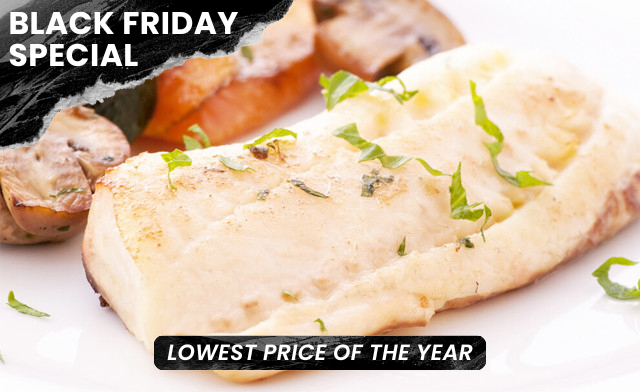 Image of $49.99 for 2.2 kg of 3 oz Haddock Portions (a $75 Value)