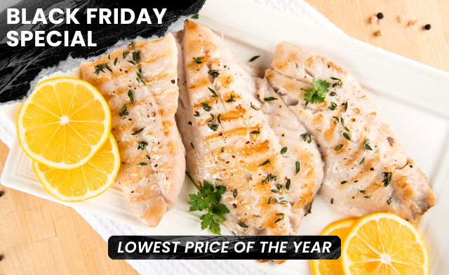 Image of BLOWOUT! $37.99 for 10 lbs of Pollock Fillets (a $70 Value)