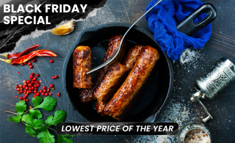 $33 for 5 lbs of Beef Breakfast Sausage (a $50 Value)