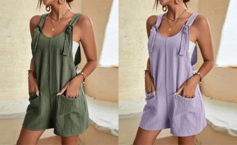$21 for Women's Loose Style Overalls (a $55 Value)