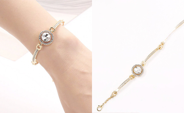 Image of $15 for a Heart of the Ocean Bracelet (a $72.50 Value)