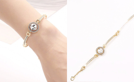 $15 for a Heart of the Ocean Bracelet (a $72.50 Value)