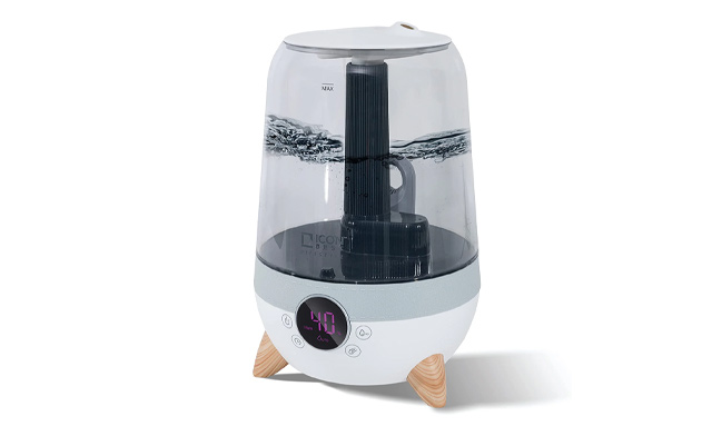 Image of $25 for a 3.5L Ultrasonic Cool Mist Air Humidifier & Diffuser (a $49.99 Value)