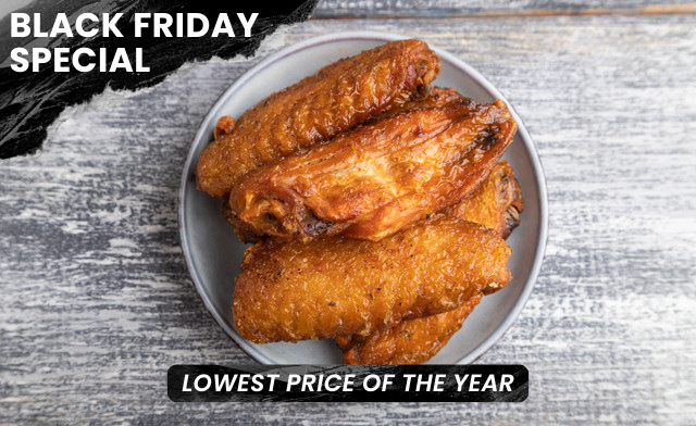 Image of $45 for 4 kg of Dusted Par Fried Chicken Wings (a $65 Value) - Pick Up