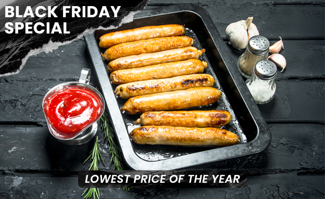 Image of $45.99 for 11 lbs of Turkey Breakfast Sausages (a $68 Value) - Pick Up