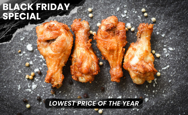 Image of $59.99 for 10 lbs of Chicken Wings (an $80 Value)