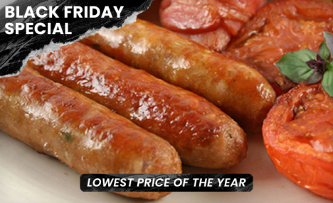 $39 for 11 lbs of Pork Breakfast Sausages (a $63 Value)