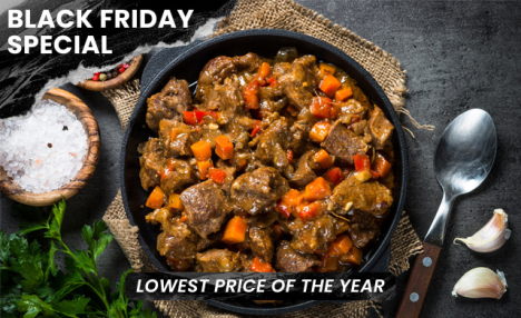 $149.99 for 10 lbs of Diced Lamb (a $285 Value)