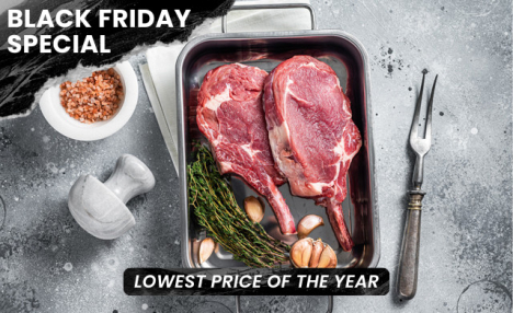 $84 for 8 x 10oz Frenched Choice Veal Chops (a $99 Value)