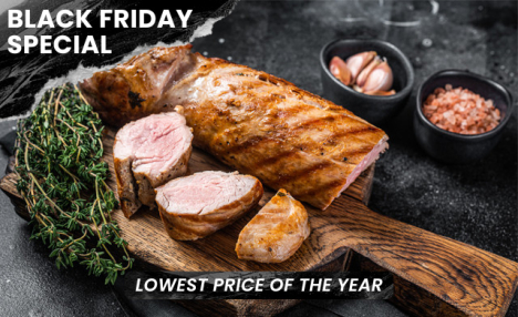 $49.99 for 10 lbs of Pork Tenderloin (an $80 Value)