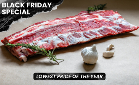 $140 for 15 lbs of Beef Back Ribs (a $200 Value)