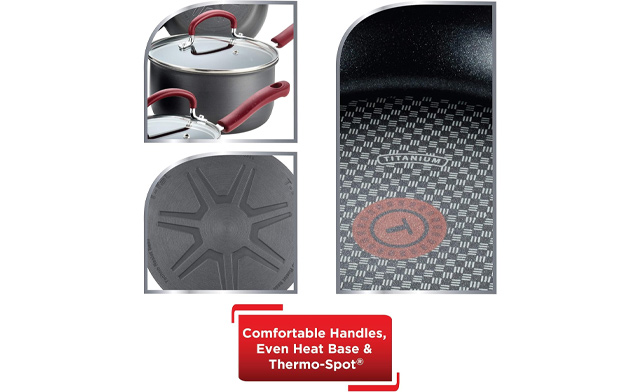 Image of $139 for a T-fal Ultimate Hard Anodized Nonstick Cookware 12-Piece Set (a $364.89 Value)