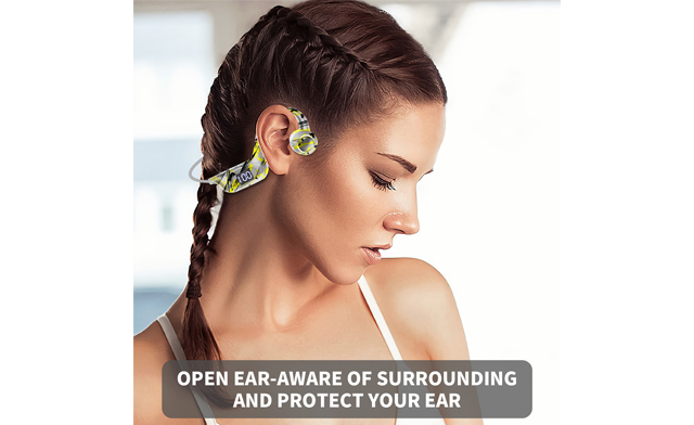 Image of $27.99 for Bluetooth Bone Conduction Headphones (a $54.99 Value)