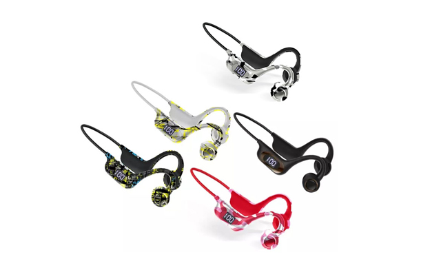 Image of $27.99 for Bluetooth Bone Conduction Headphones (a $54.99 Value)