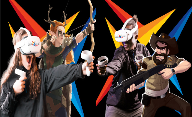 Image of FLASH SALE! $69 for 4 Player VR Escape Room Arena from Link Start VR