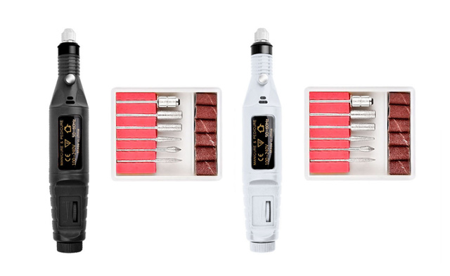 Image of $20.99 for an Electric Nail Drill Manicure & Pedicure Kit (a $32.99 Value)