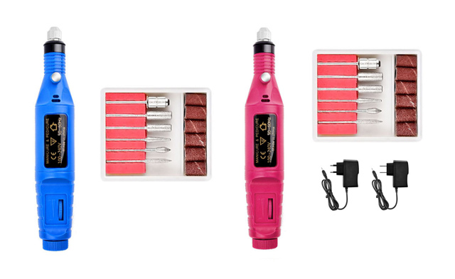 Image of $20.99 for an Electric Nail Drill Manicure & Pedicure Kit (a $32.99 Value)