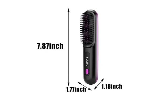 Image of $23.99 for a Portable Fast Heating Straightener Brush (a $39.99 Value)