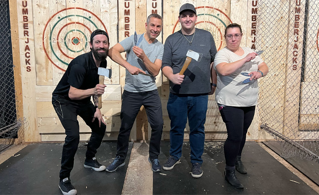 Image of FLASH SALE! $41.50 & Up for an Escape Room & Axe Throwing Package for 2 or 4 People