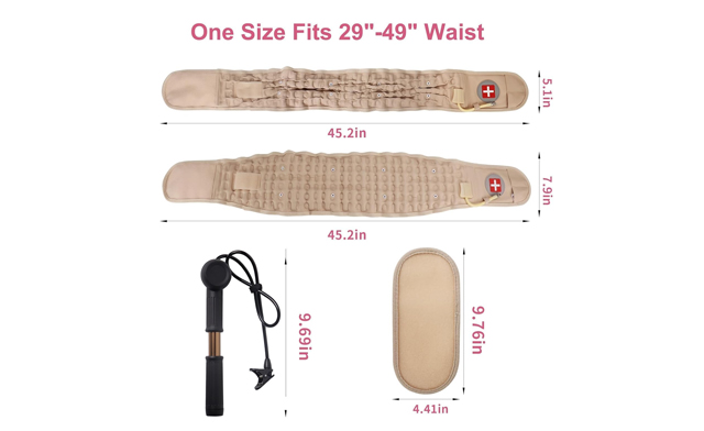 Image of $49.99 for an Inflatable Back Decompression Belt (a $69.99 Value)